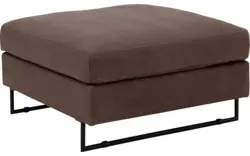 Goossens voetenbank jovani bruin leer - 8190143-420-01
