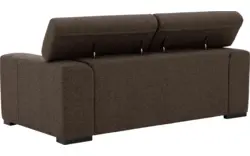 Goossens zitbank nora bruin stof - 8190154-211-01