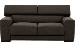 Goossens zitbank nora bruin stof - 8190154-213-01