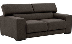 Goossens zitbank nora bruin stof - 8190154-213-02