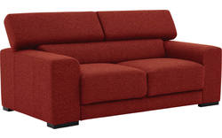 Goossens zitbank nora rood stof - 8190154-216-02