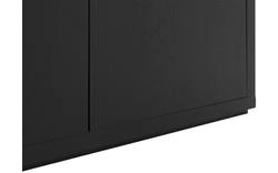 Goossens dressoir barcelona zwart eiken - 8190158-02