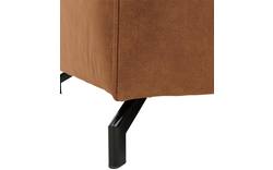 Goossens zitbank calvin bruin micro leer - 8190314-633-01