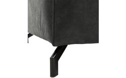 Goossens zitbank calvin grijs micro leer - 8190314-635-01