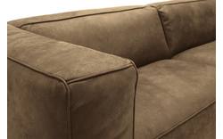 Goossens zitbank calvin groen micro leer - 8190315-626-01