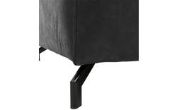 Goossens zitbank calvin grijs micro leer - 8190315-634-01