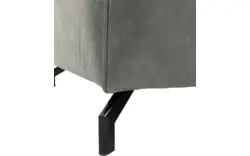 Goossens zitbank calvin grijs micro leer - 8190315-636-01