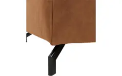 Goossens zitbank calvin bruin micro leer - 8190316-633-01