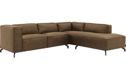Goossens hoeksalon calvin groen micro leer - 8190317-626-02-gespiegeld