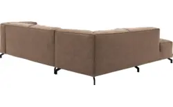 Goossens hoeksalon calvin bruin micro leer - 8190317-627-01