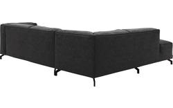 Goossens hoeksalon calvin grijs micro leer - 8190317-634-01