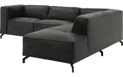 Goossens hoeksalon calvin grijs micro leer - 8190317-635-01-gespiegeld