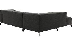 Goossens hoeksalon calvin grijs micro leer - 8190317-635-01
