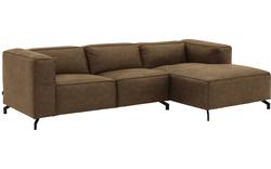 Goossens loungebank calvin groen micro leer - 8190318-626-01