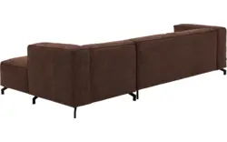 Goossens hoeksalon calvin bruin micro leer - 8190319-631-01