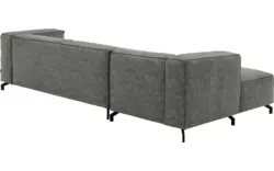 Goossens loungebank calvin grijs micro leer - 8190319-636-01-gespiegeld