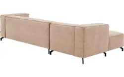 Goossens loungebank calvin beige micro leer - 8190319-637-01-gespiegeld
