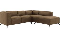 Goossens hoeksalon calvin groen micro leer - 8190320-626-02-gespiegeld