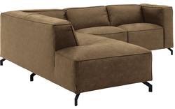 Goossens hoeksalon calvin groen micro leer - 8190320-626-01