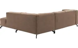 Goossens hoeksalon calvin bruin micro leer - 8190320-627-01-gespiegeld