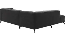 Goossens hoeksalon calvin grijs micro leer - 8190320-634-01