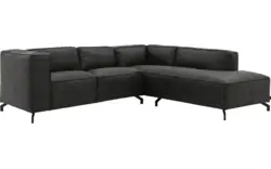 Goossens hoeksalon calvin grijs micro leer - 8190320-635-01-gespiegeld