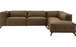 Goossens hoeksalon calvin groen micro leer - 8190321-626-01-gespiegeld