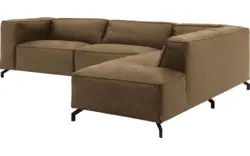 Goossens hoeksalon calvin groen micro leer - 8190321-626-01-gespiegeld