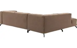 Goossens hoeksalon calvin bruin micro leer - 8190321-627-01