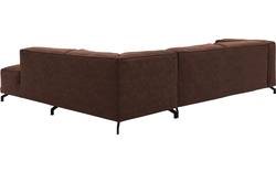 Goossens hoeksalon calvin bruin micro leer - 8190321-631-01-gespiegeld