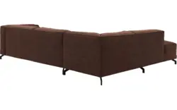 Goossens hoeksalon calvin bruin micro leer - 8190321-631-01