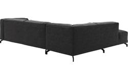 Goossens hoeksalon calvin grijs micro leer - 8190321-634-01