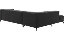 Goossens hoeksalon calvin grijs micro leer - 8190321-634-01