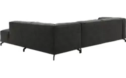 Goossens hoeksalon calvin grijs micro leer - 8190321-635-01-gespiegeld