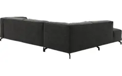 Goossens hoeksalon calvin grijs micro leer - 8190321-635-01