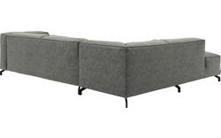 Goossens hoeksalon calvin grijs micro leer - 8190321-636-01