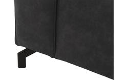 Goossens loungebank calvin grijs micro leer - 8190322-634-02