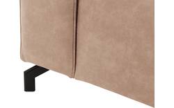 Goossens loungebank calvin beige micro leer - 8190322-637-02