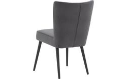 Goossens eetkamerstoel rob grijs stof - 8190377-03
