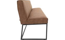 Goossens excellent eetbank tom bruin micro leer - 8190385-02