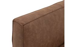 Goossens excellent eetbank tom bruin micro leer - 8190385-02
