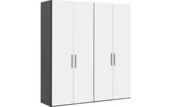 Goossens kledingkast easy storage ddk zwart hoogwaardig meubelplaat - 8190406-02