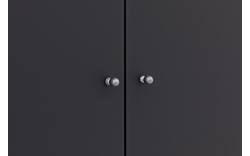 Goossens kledingkast easy storage ddk zwart hoogwaardig meubelplaat - 8190417-02