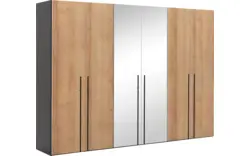 Goossens kledingkast easy storage ddk zwart hoogwaardig meubelplaat - 8190448-13
