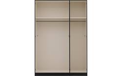 Goossens kledingkast easy storage ddk zwart hoogwaardig meubelplaat - 8190469-04