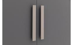 Goossens kledingkast easy storage ddk zwart hoogwaardig meubelplaat - 8190550-04