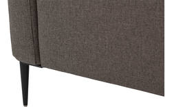 Goossens loungebank key west bruin stof - 8190589-370-01-gespiegeld