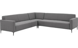 Goossens hoeksalon key west grijs stof - 8190591-367-02