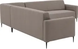 Goossens hoeksalon key west grijs stof - 8190591-369-01