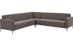 Goossens hoeksalon key west bruin stof - 8190591-370-01